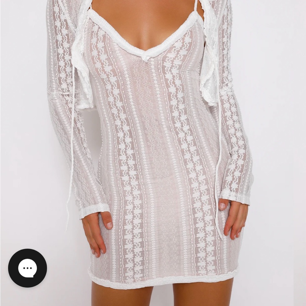 Tiger Mist Two-Piece Lace Dress